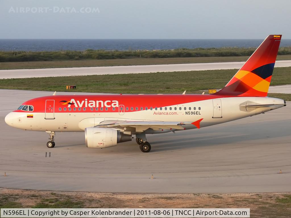 N596EL, 2005 Airbus A318-111 C/N 2523, Avianca Colombia