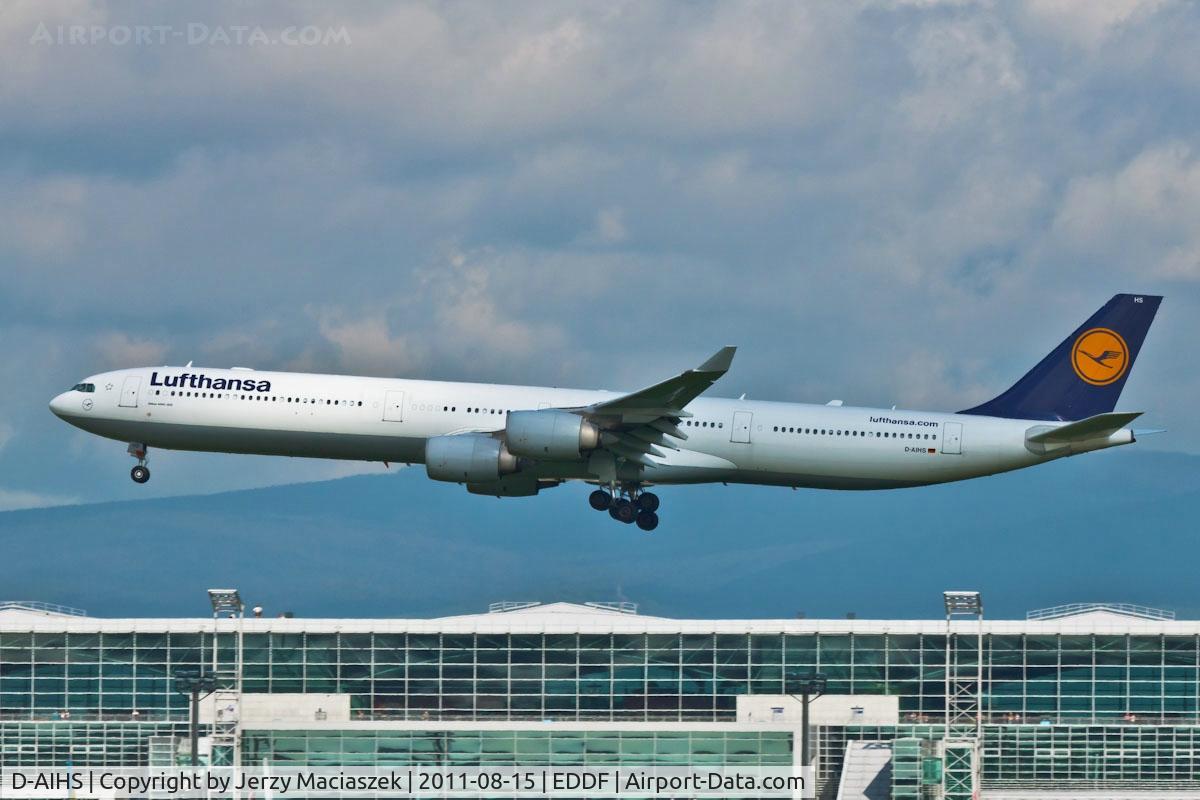 D-AIHS, 2007 Airbus A340-642 C/N 812, Airbus A340-642