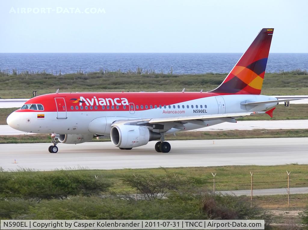 N590EL, 2004 Airbus A318-111 C/N 2328, Avianca colombia