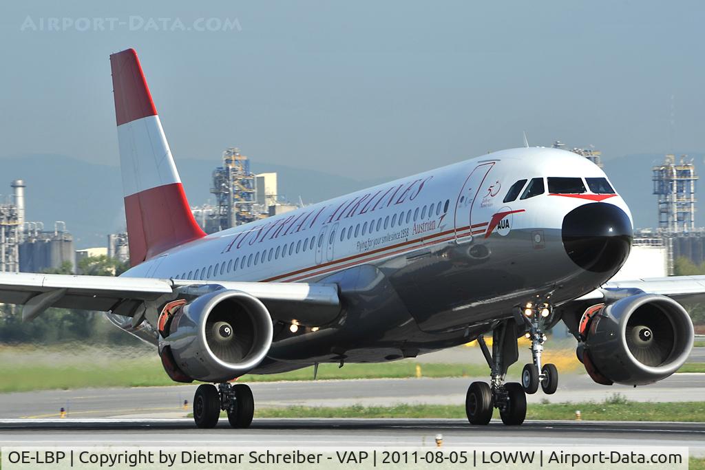 OE-LBP, 1998 Airbus A320-214 C/N 797, Austrian Airlines Airbus 320