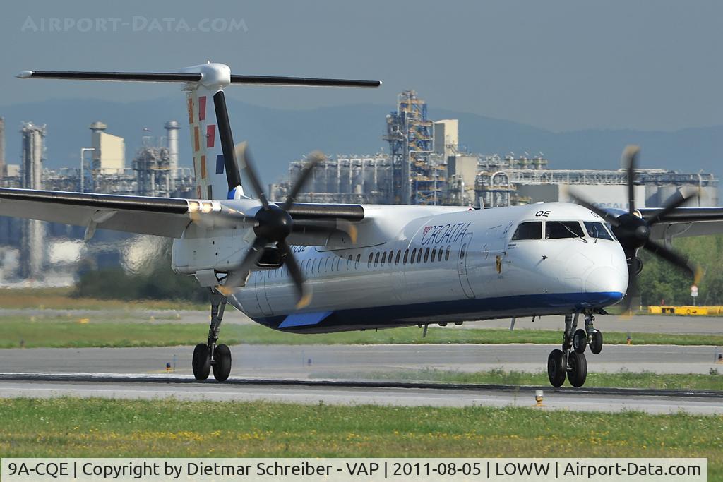 9A-CQE, 2010 De Havilland Canada DHC-8-402Q Dash 8 C/N 4300, Croatia Airlines Dash 8-400