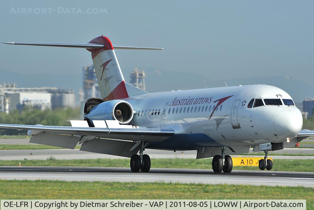 OE-LFR, 1996 Fokker 70 (F-28-0070) C/N 11572, Austrian Arrows Fokker 70