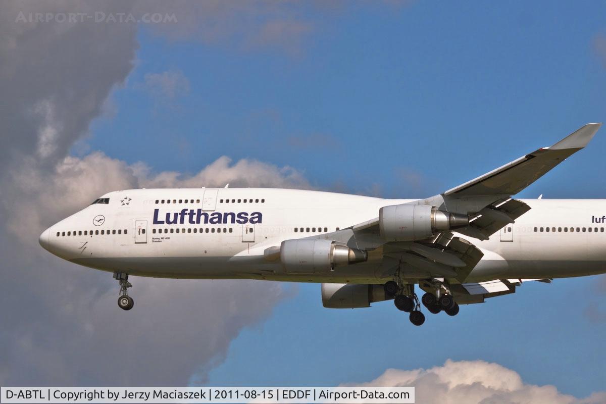 D-ABTL, 2002 Boeing 747-430 C/N 29872, Boeing 747-430