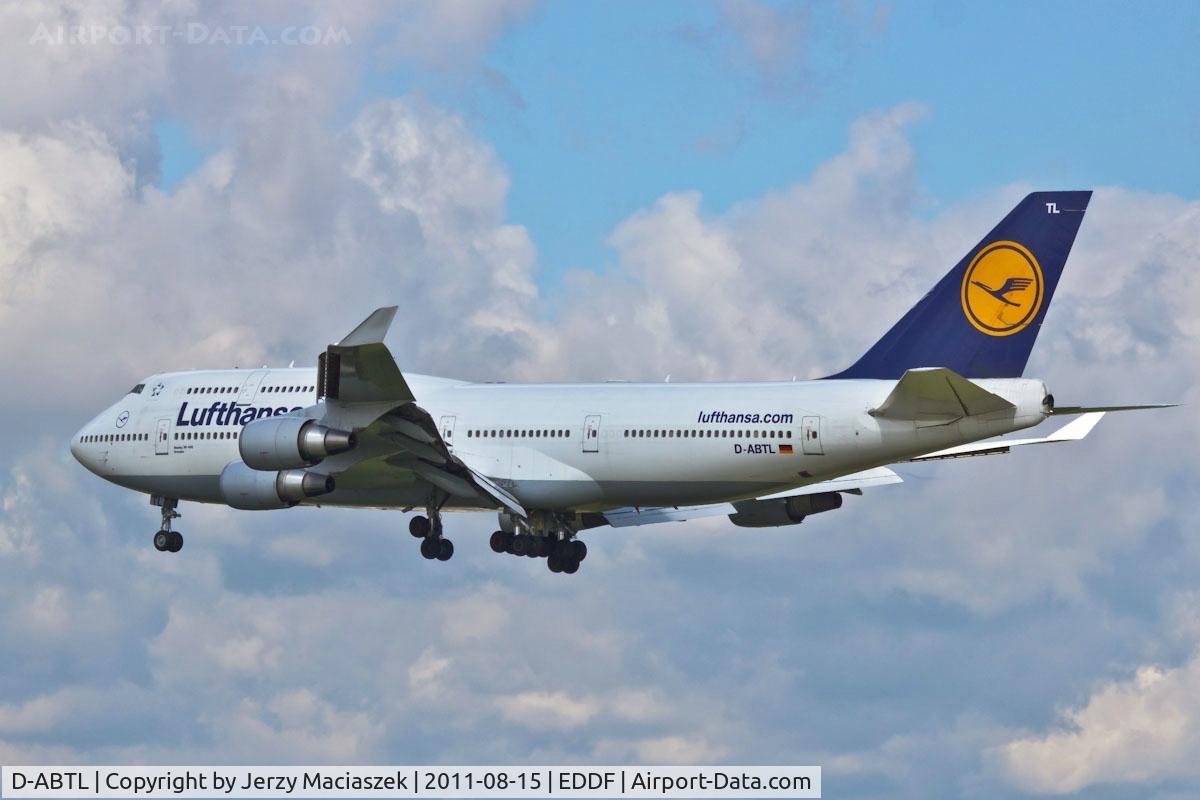 D-ABTL, 2002 Boeing 747-430 C/N 29872, Boeing 747-430
