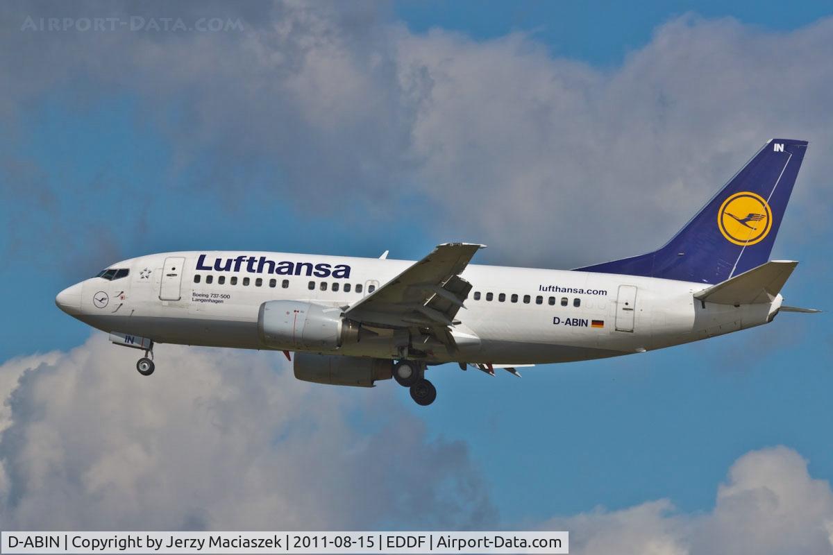 D-ABIN, 1991 Boeing 737-530 C/N 24938, Boeing 737-530