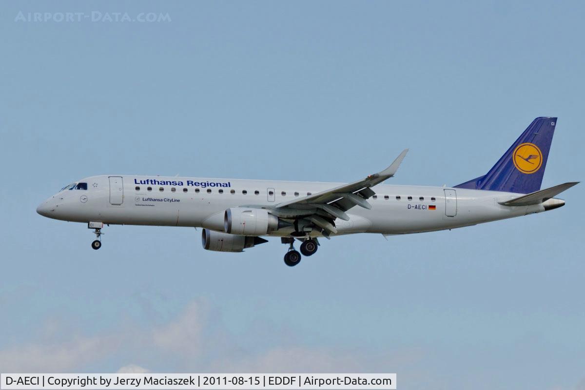 D-AECI, 2010 Embraer 190LR (ERJ-190-100LR) C/N 19000381, Embraer ERJ-190-100LR