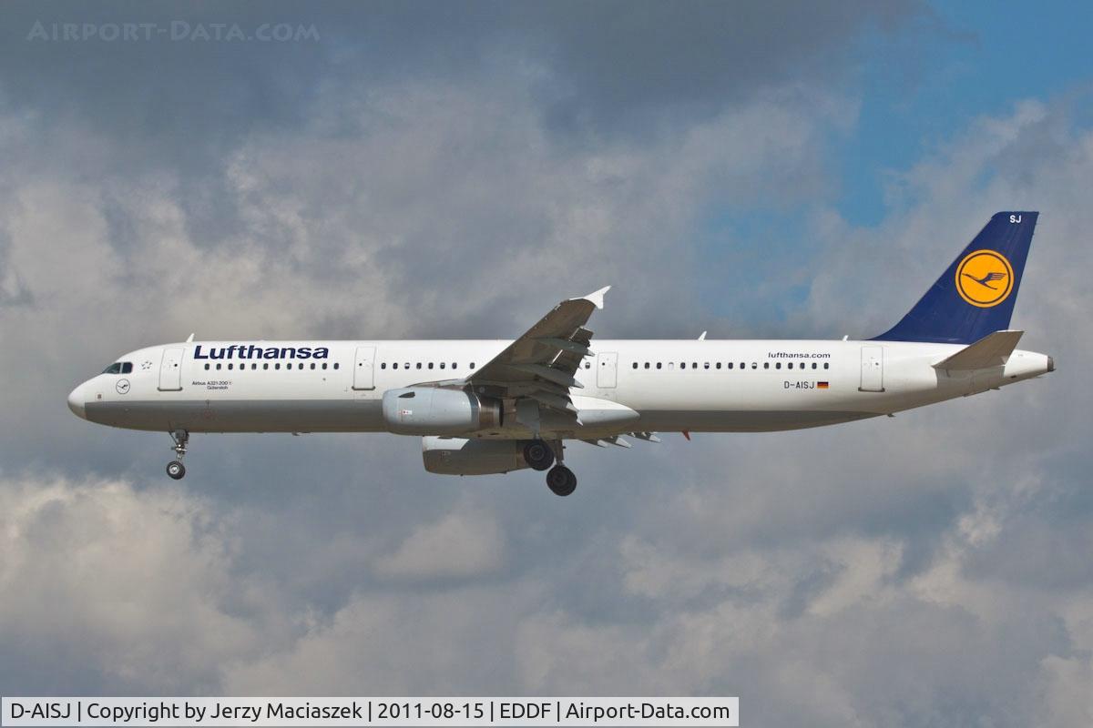 D-AISJ, 2008 Airbus A321-231 C/N 3360, Airbus A321-231