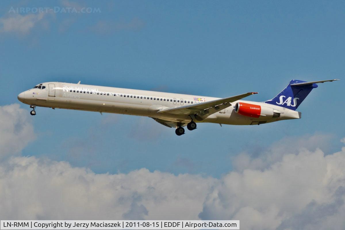 LN-RMM, 1991 McDonnell Douglas MD-81 (DC-9-81) C/N 53005, Mcdonnell Douglas MD-81