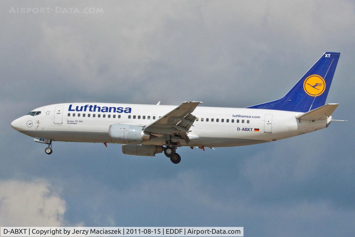 D-ABXT, 1989 Boeing 737-330 C/N 24281, Boeing 737-330