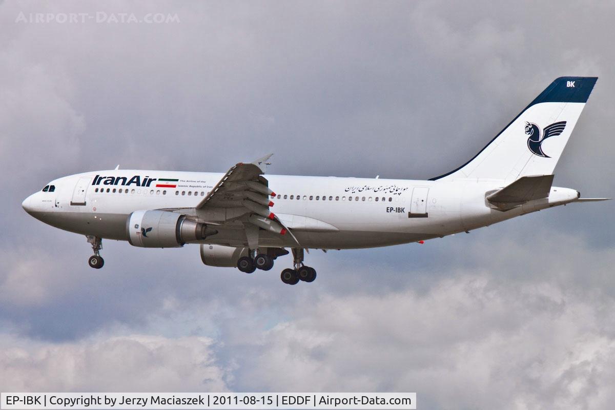 EP-IBK, 1993 Airbus A310-304 C/N 671, Airbus A310-304