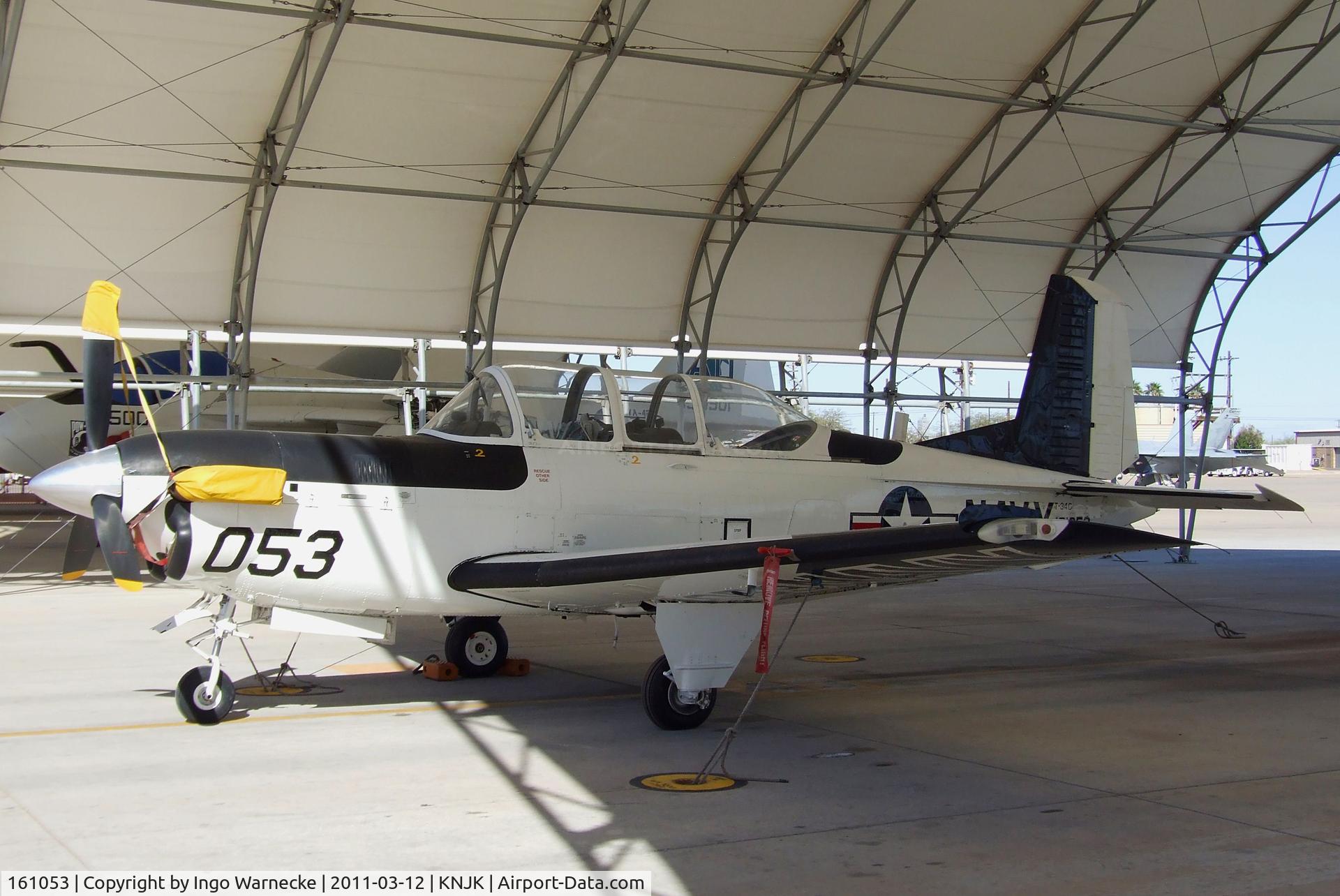 161053, Beech T-34C Turbo Mentor C/N GL-181, Beechcraft T-34C Turbo Mentor of the US Navy at the 2011 airshow at El Centro NAS, CA