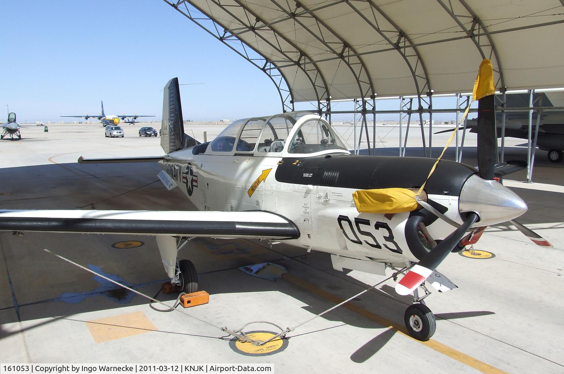 161053, Beech T-34C Turbo Mentor C/N GL-181, Beechcraft T-34C Turbo Mentor of the US Navy at the 2011 airshow at El Centro NAS, CA