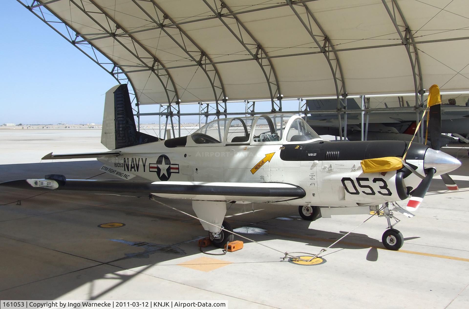 161053, Beech T-34C Turbo Mentor C/N GL-181, Beechcraft T-34C Turbo Mentor of the US Navy at the 2011 airshow at El Centro NAS, CA