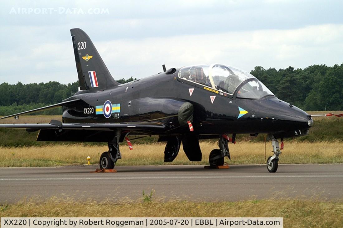 XX220, 1978 Hawker Siddeley Hawk T.1A C/N 056/312056, Spottersday.RAF 208 Squadron.
