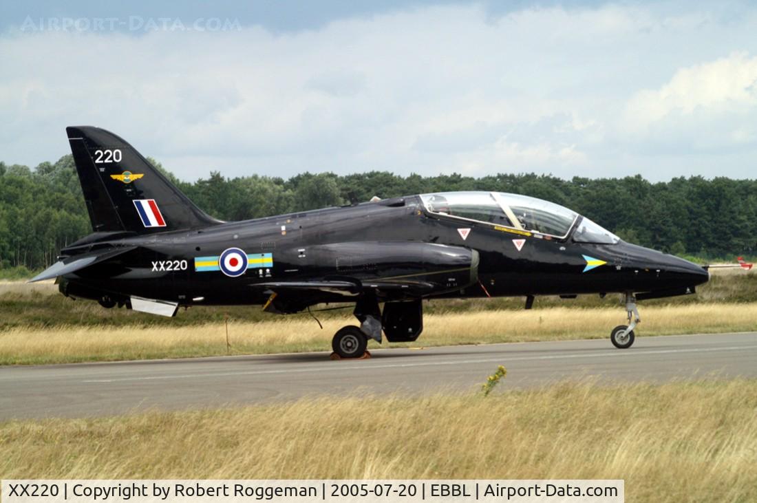 XX220, 1978 Hawker Siddeley Hawk T.1A C/N 056/312056, Spottersday.RAF 208 Squadron.