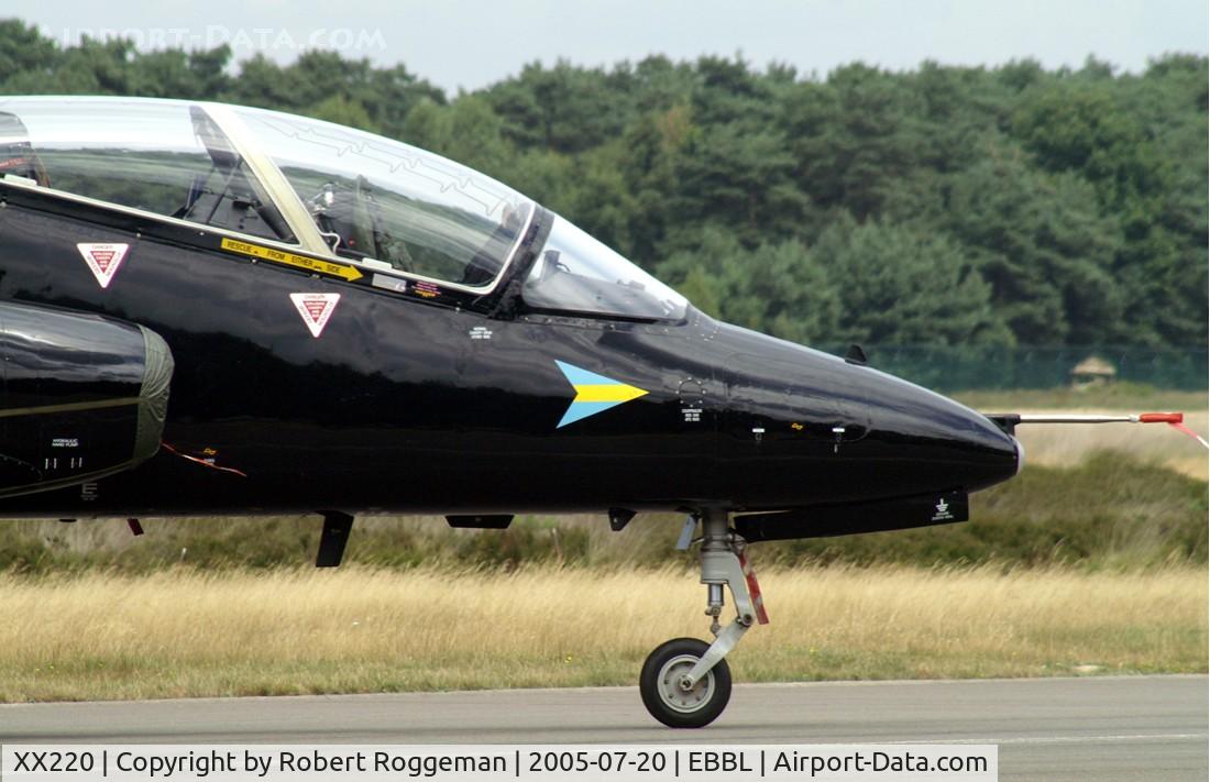 XX220, 1978 Hawker Siddeley Hawk T.1A C/N 056/312056, Spottersday.RAF 208 Squadron.