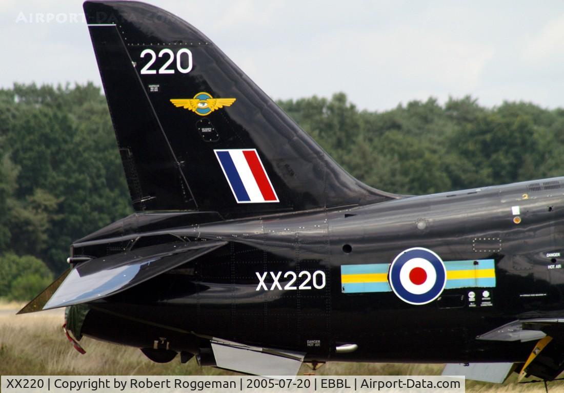 XX220, 1978 Hawker Siddeley Hawk T.1A C/N 056/312056, Spottersday.RAF 208 Squadron.