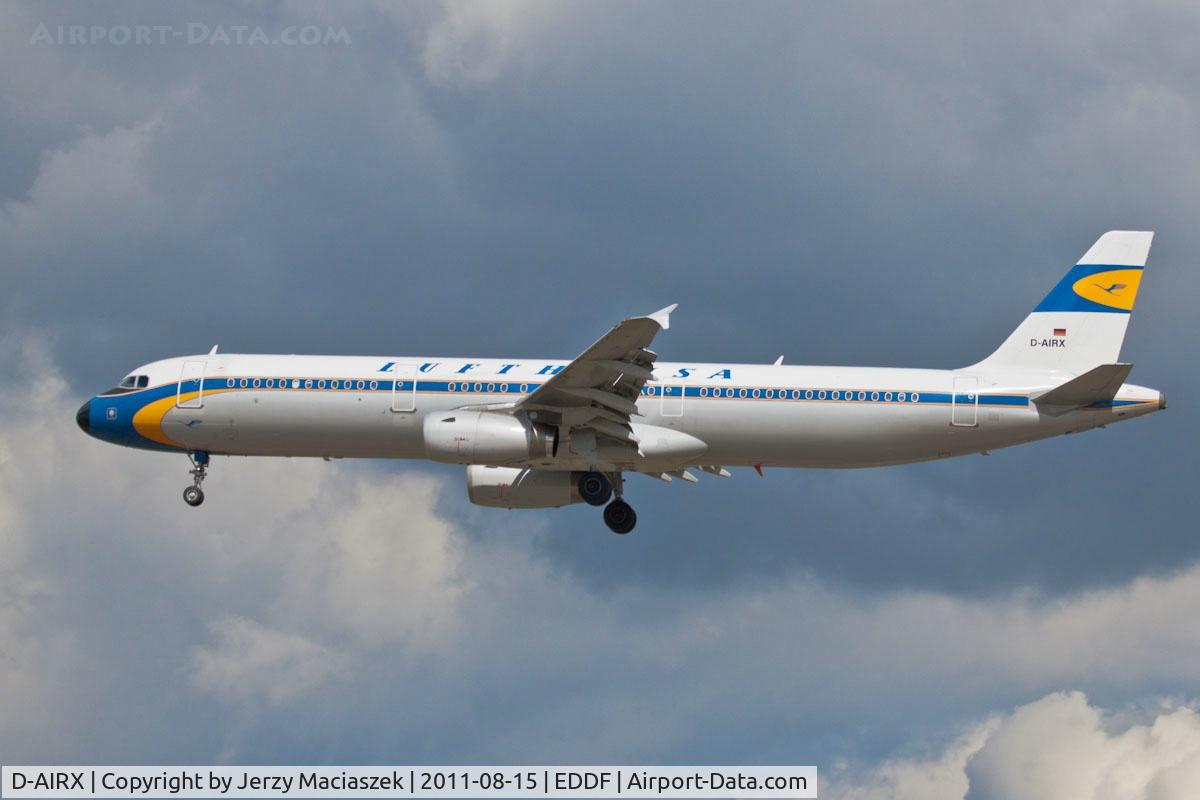 D-AIRX, 1998 Airbus A321-131 C/N 0887, Airbus A321-131