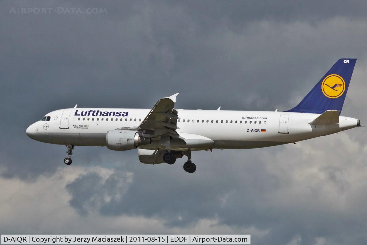 D-AIQR, 1992 Airbus A320-211 C/N 382, Airbus A320-211