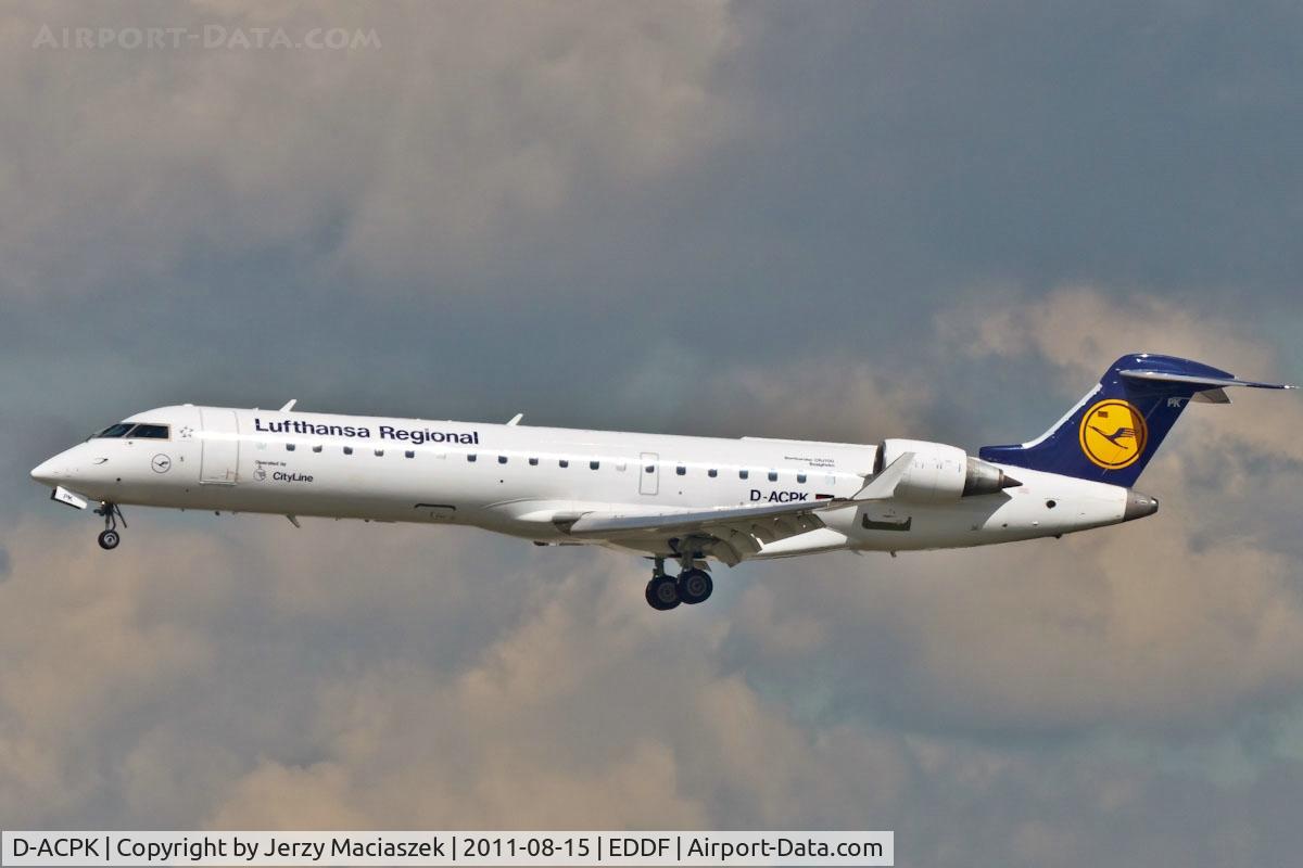 D-ACPK, 2002 Canadair CRJ-701ER (CL-600-2C10) Regional Jet C/N 10063, Canadair RJ700