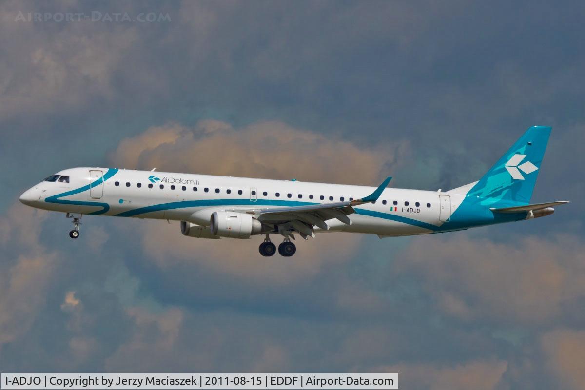 I-ADJO, 2009 Embraer 195LR (ERJ-190-200LR) C/N 19000280, Embraer ERJ-190-200AR