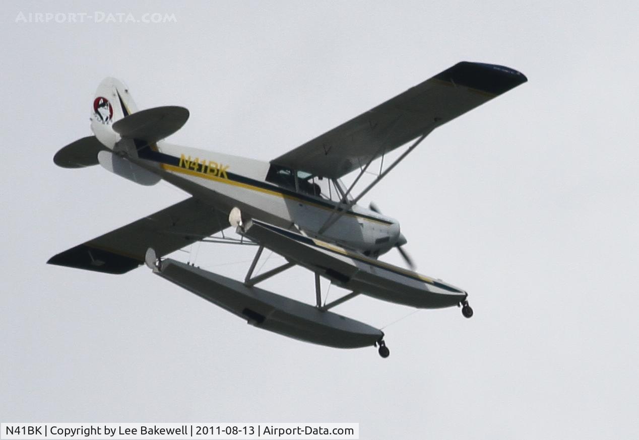 N41BK, 1993 Aviat A-1 Husky C/N 1247, While operating over Forest Lake, MN