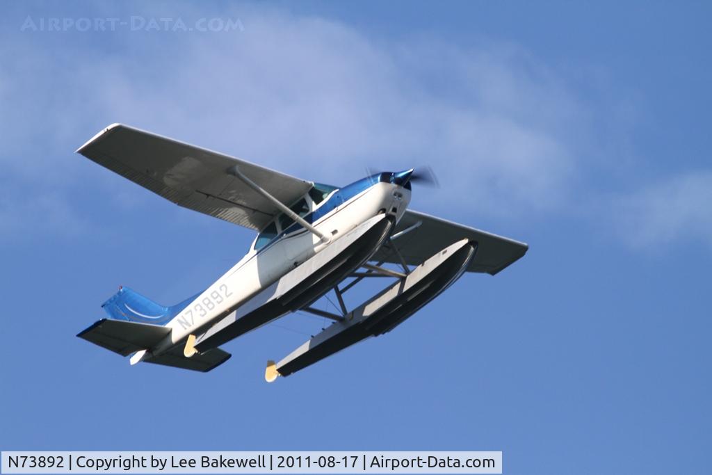 N73892, Cessna 172N C/N 17267733, While operating over Forest Lake, MN