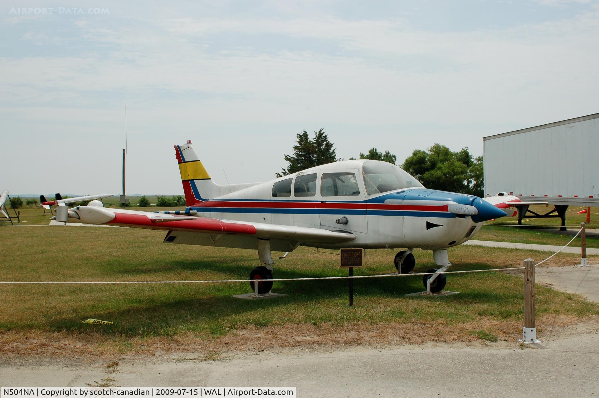 N504NA, Beech C23 Sundowner 180 C/N M-1608, NASA Beech C-23 