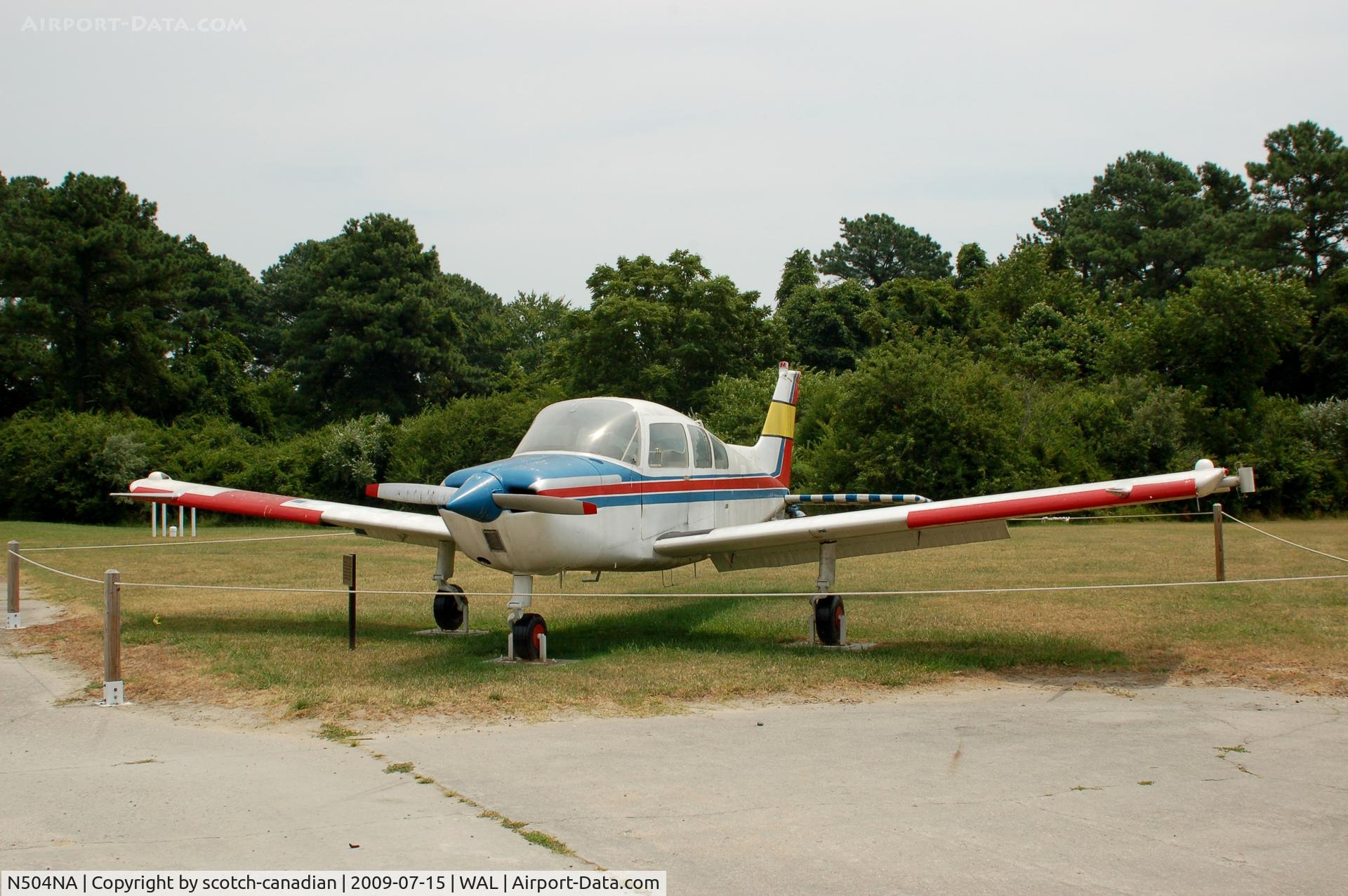 N504NA, Beech C23 Sundowner 180 C/N M-1608, NASA Beech C-23 