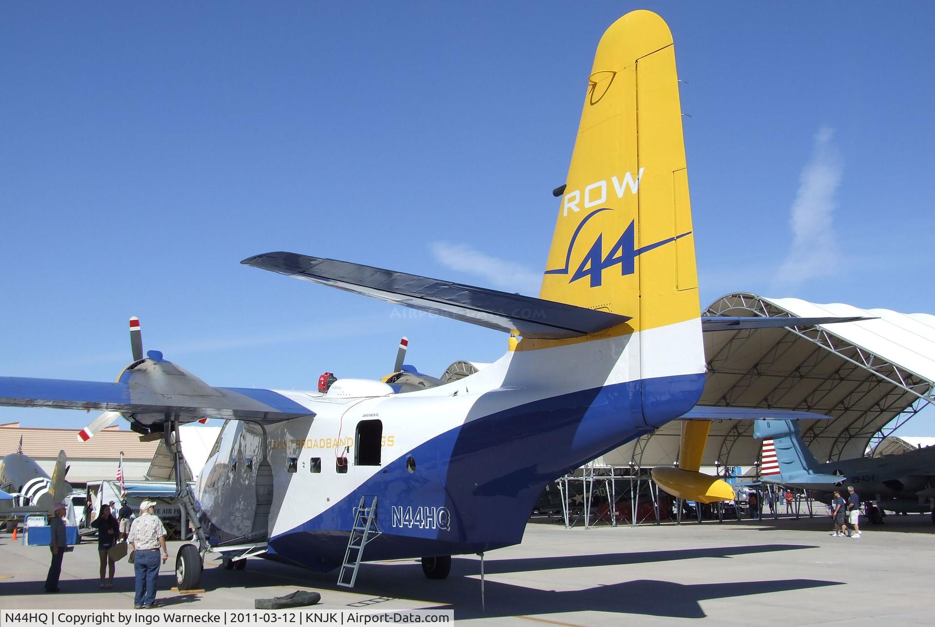 N44HQ, 1950 Grumman HU-16B Albatross C/N G-99, Grumman HU-16B Albatross at the 2011 airshow at El Centro NAS, CA