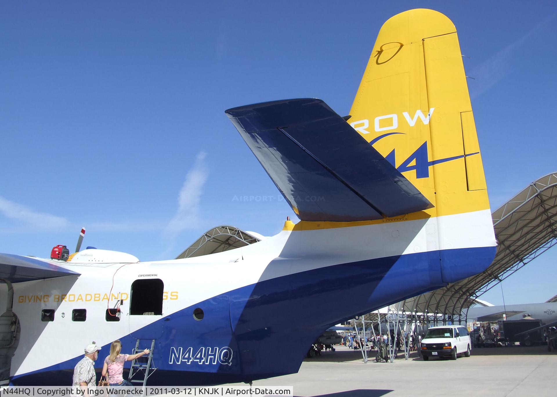 N44HQ, 1950 Grumman HU-16B Albatross C/N G-99, Grumman HU-16B Albatross at the 2011 airshow at El Centro NAS, CA