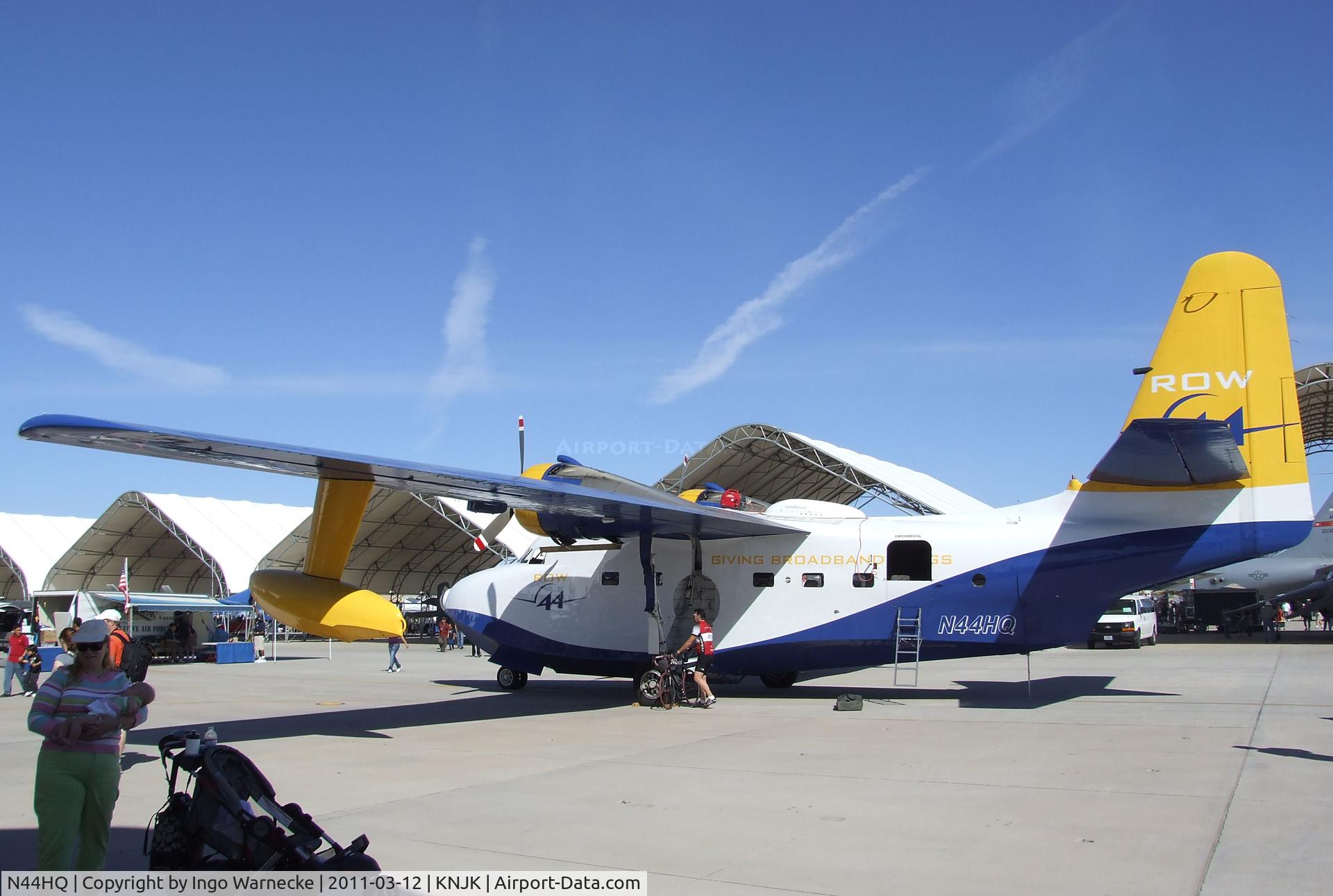N44HQ, 1950 Grumman HU-16B Albatross C/N G-99, Grumman HU-16B Albatross at the 2011 airshow at El Centro NAS, CA