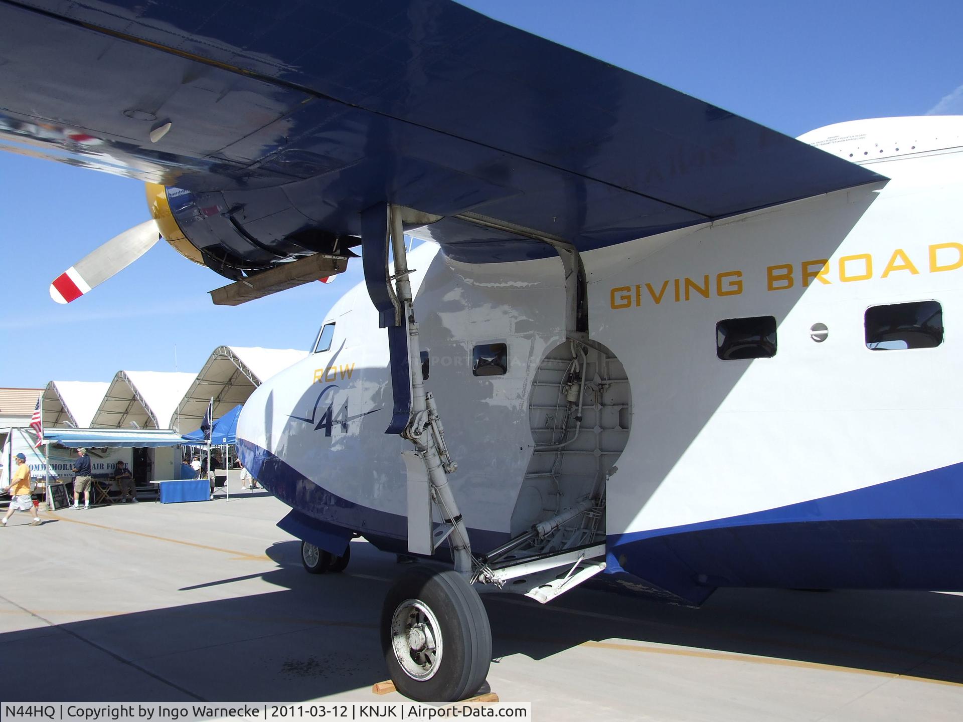 N44HQ, 1950 Grumman HU-16B Albatross C/N G-99, Grumman HU-16B Albatross at the 2011 airshow at El Centro NAS, CA