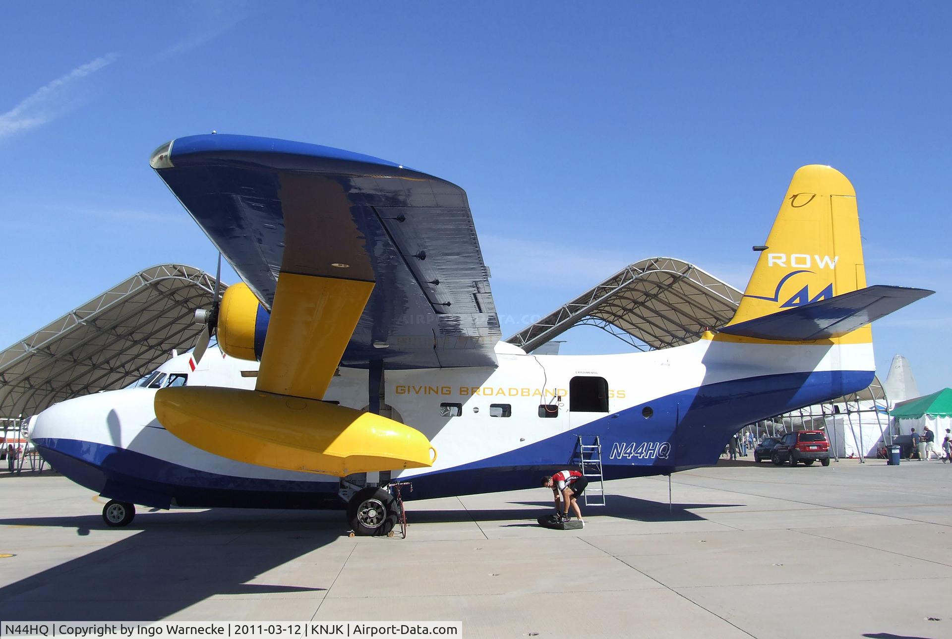 N44HQ, 1950 Grumman HU-16B Albatross C/N G-99, Grumman HU-16B Albatross at the 2011 airshow at El Centro NAS, CA