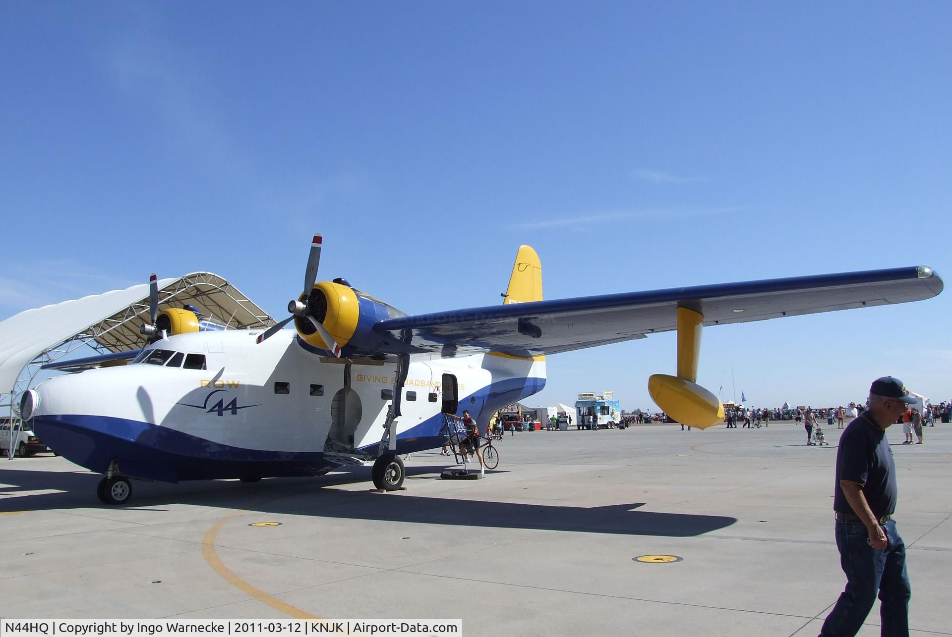 N44HQ, 1950 Grumman HU-16B Albatross C/N G-99, Grumman HU-16B Albatross at the 2011 airshow at El Centro NAS, CA