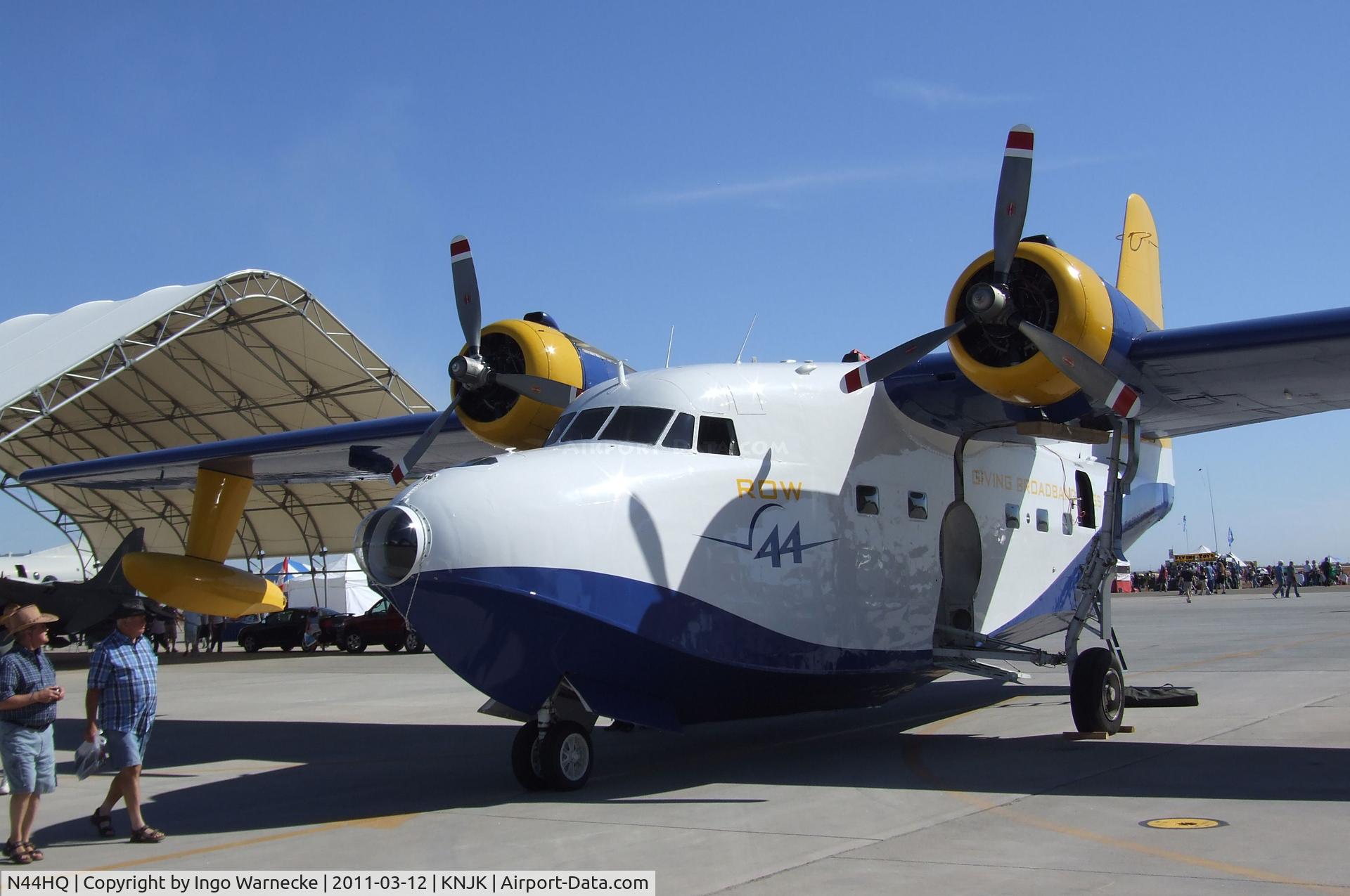 N44HQ, 1950 Grumman HU-16B Albatross C/N G-99, Grumman HU-16B Albatross at the 2011 airshow at El Centro NAS, CA