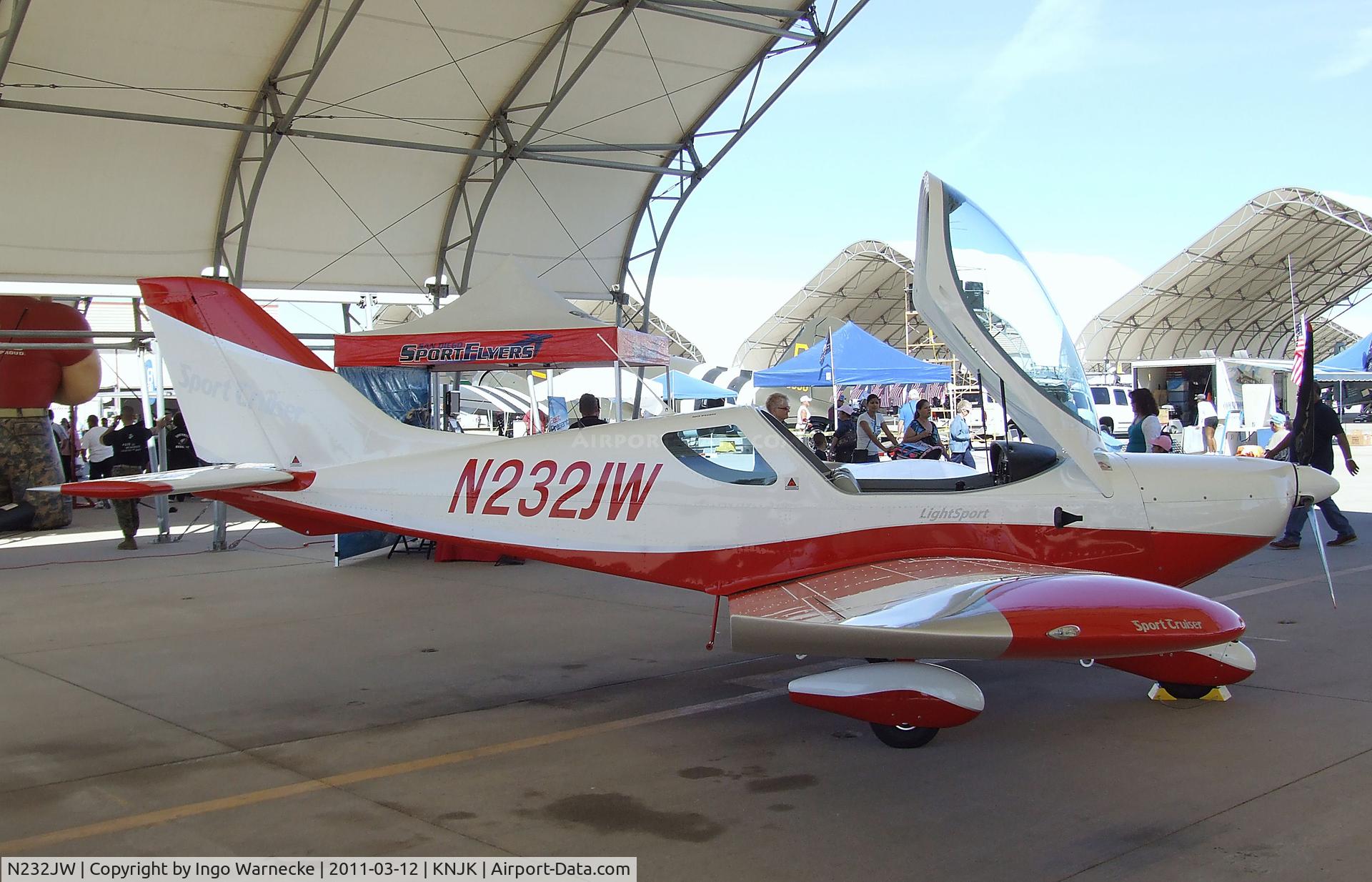 N232JW, 2007 CZAW SportCruiser C/N 07SC044, Czech Aircraft Works CZAW Sportcruiser at the 2011 airshow at El Centro NAS, CA