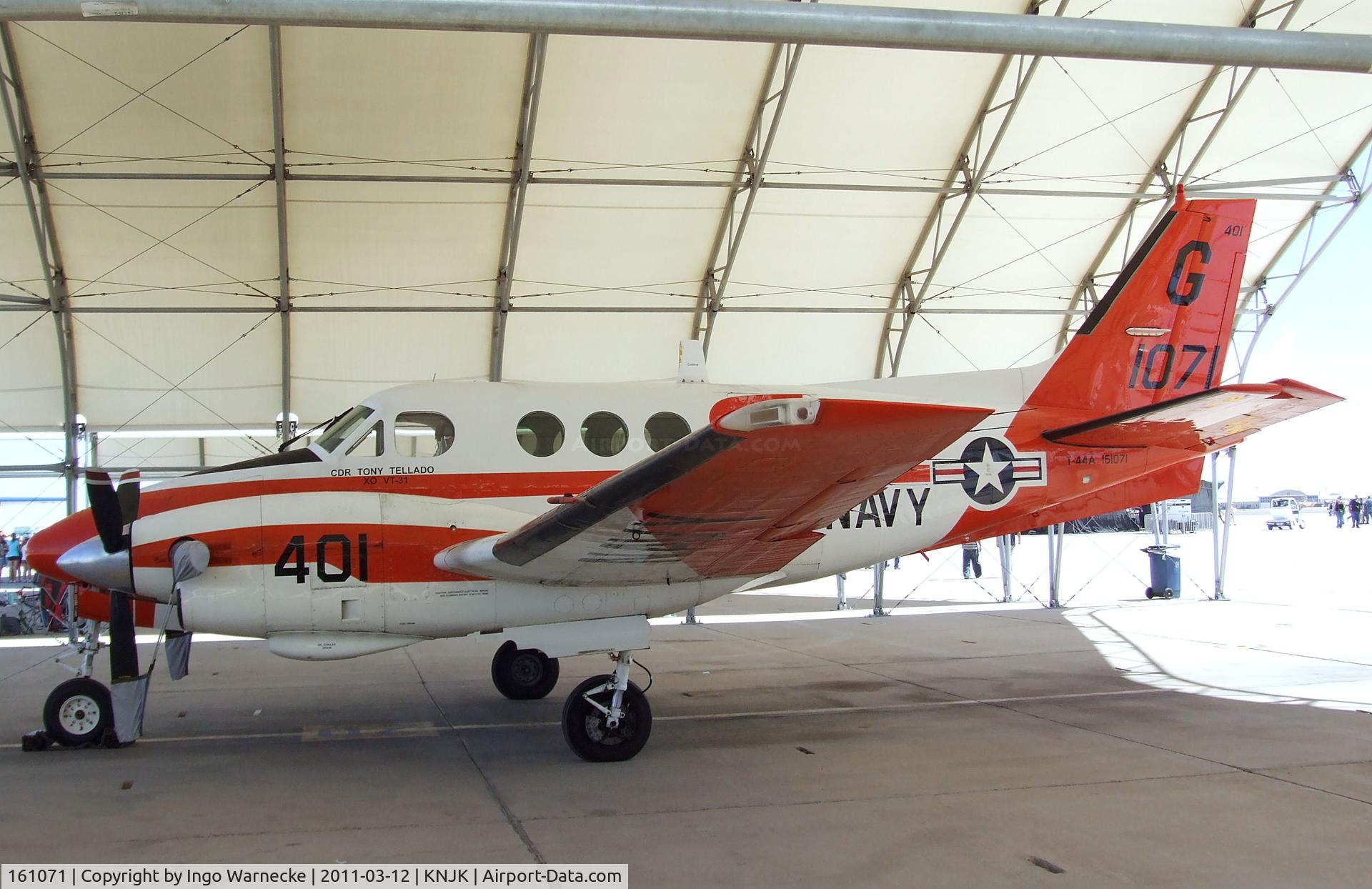 161071, Beech T-44A Pegasus C/N LL-53, Beechcraft T-44A Pegasus of the US Navy at the 2011 airshow at El Centro NAS, CA