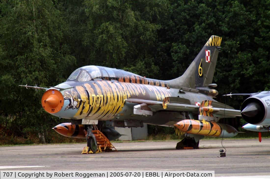 707, Sukhoi Su-22UM-3K C/N 17532369707, Spottersday.Special colors 6 ELT Polish Air Force.