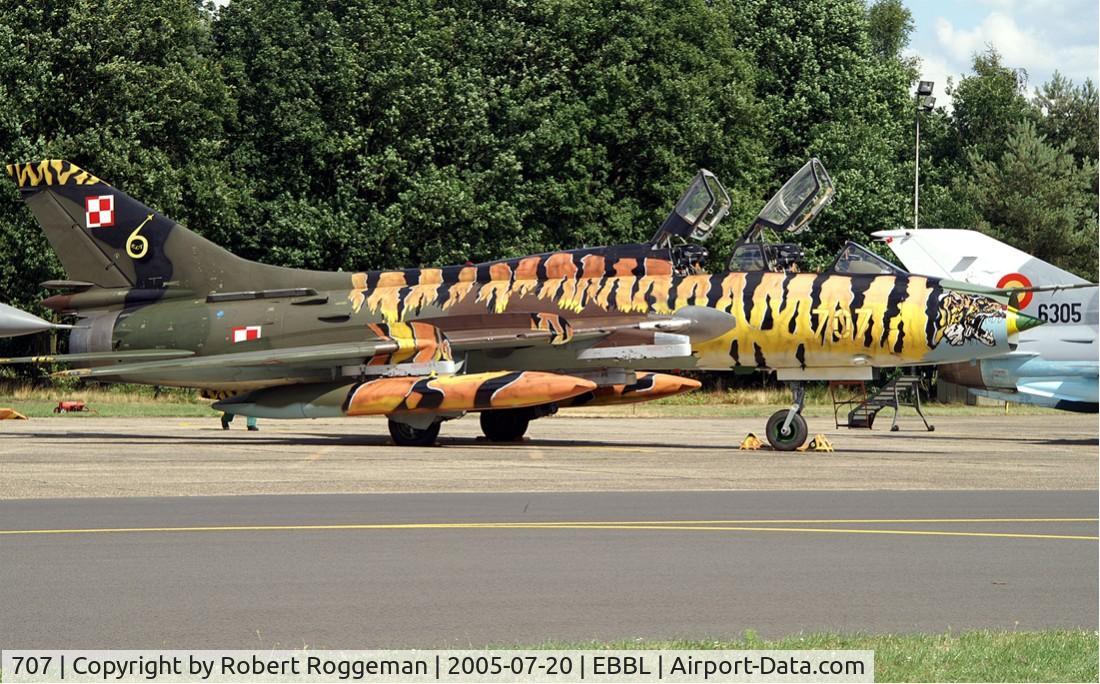 707, Sukhoi Su-22UM-3K C/N 17532369707, Spottersday.Special colors 6 ELT Polish Air Force.