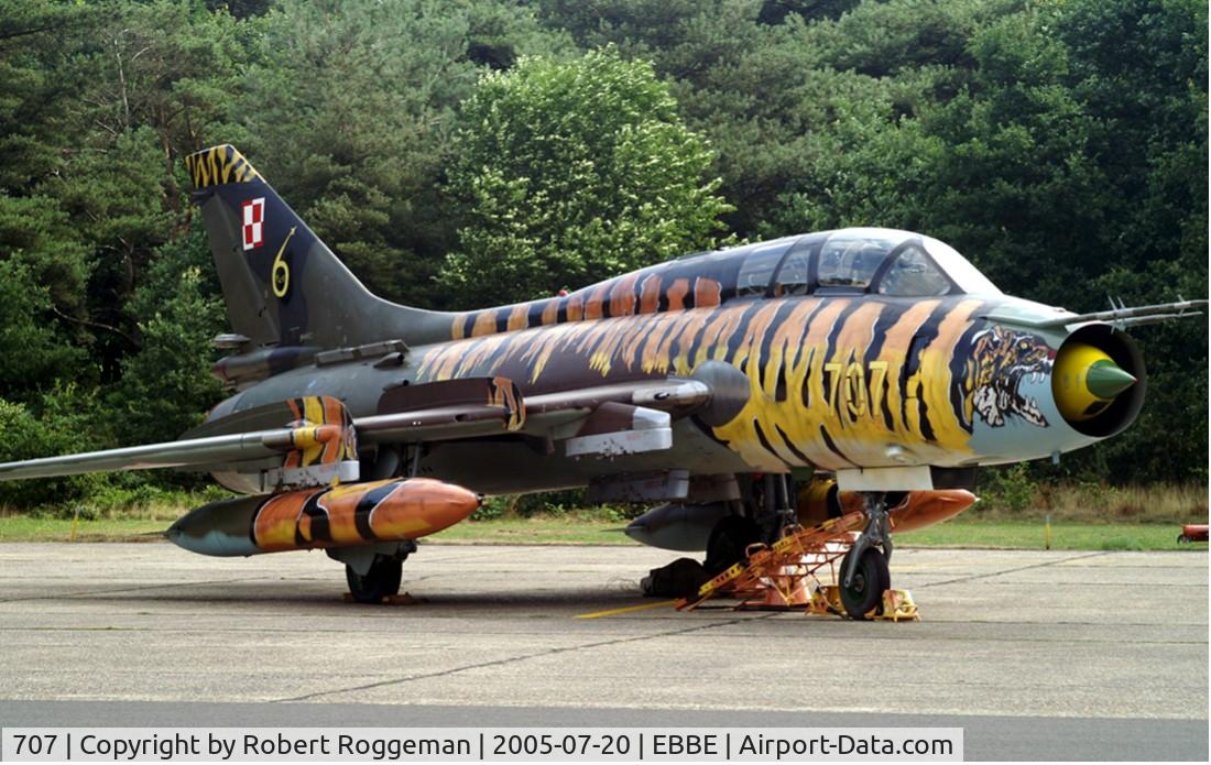 707, Sukhoi Su-22UM-3K C/N 17532369707, Spottersday.Special colors 6 ELT Polish Air Force.