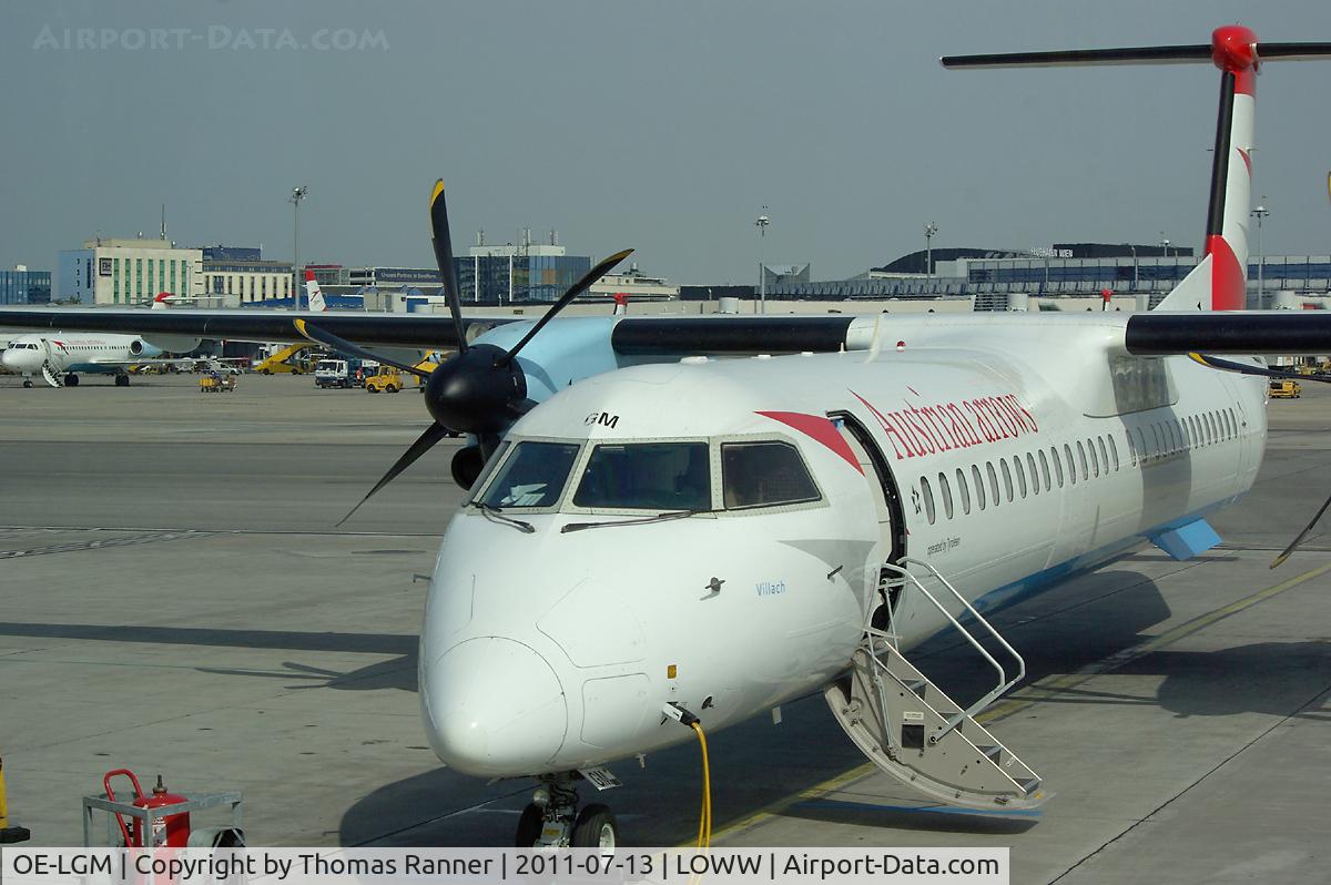 OE-LGM, 2010 De Havilland Canada DHC-8-402Q Dash 8 C/N 4319, Austrian Arrows Dash 8