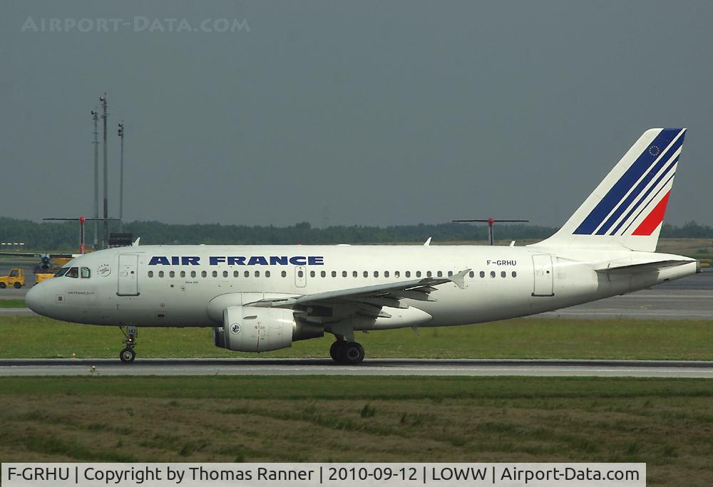 F-GRHU, 2001 Airbus A319-111 C/N 1471, Air France Airbus A319