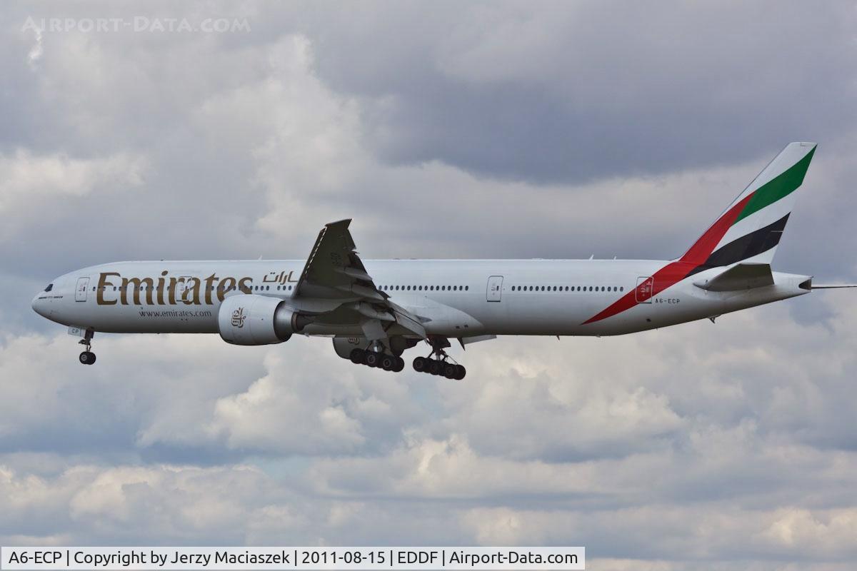 A6-ECP, 2009 Boeing 777-36N/ER C/N 37707, Boeing 777-36NER
