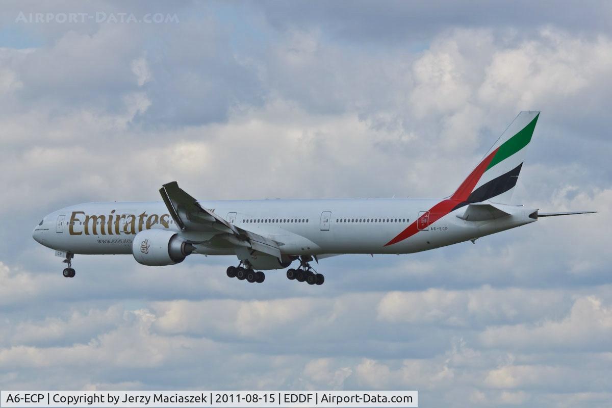 A6-ECP, 2009 Boeing 777-36N/ER C/N 37707, Boeing 777-36NER