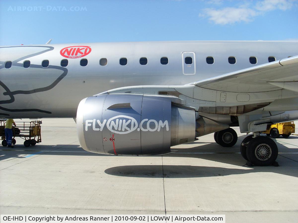 OE-IHD, 2010 Embraer E190 (ERJ-190-100) C/N 19000354, Flyniki Embraer ERJ-190