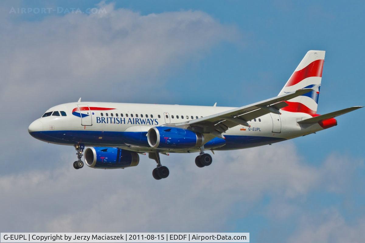 G-EUPL, 2000 Airbus A319-131 C/N 1239, Airbus A319-131
