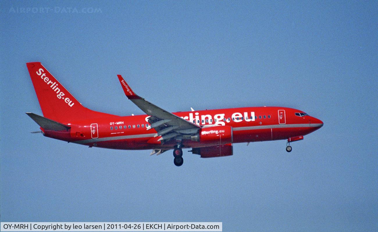 OY-MRH, 2000 Boeing 737-7L9 C/N 28013, App to R-04L Copenhagen Kastrup 26.4.11