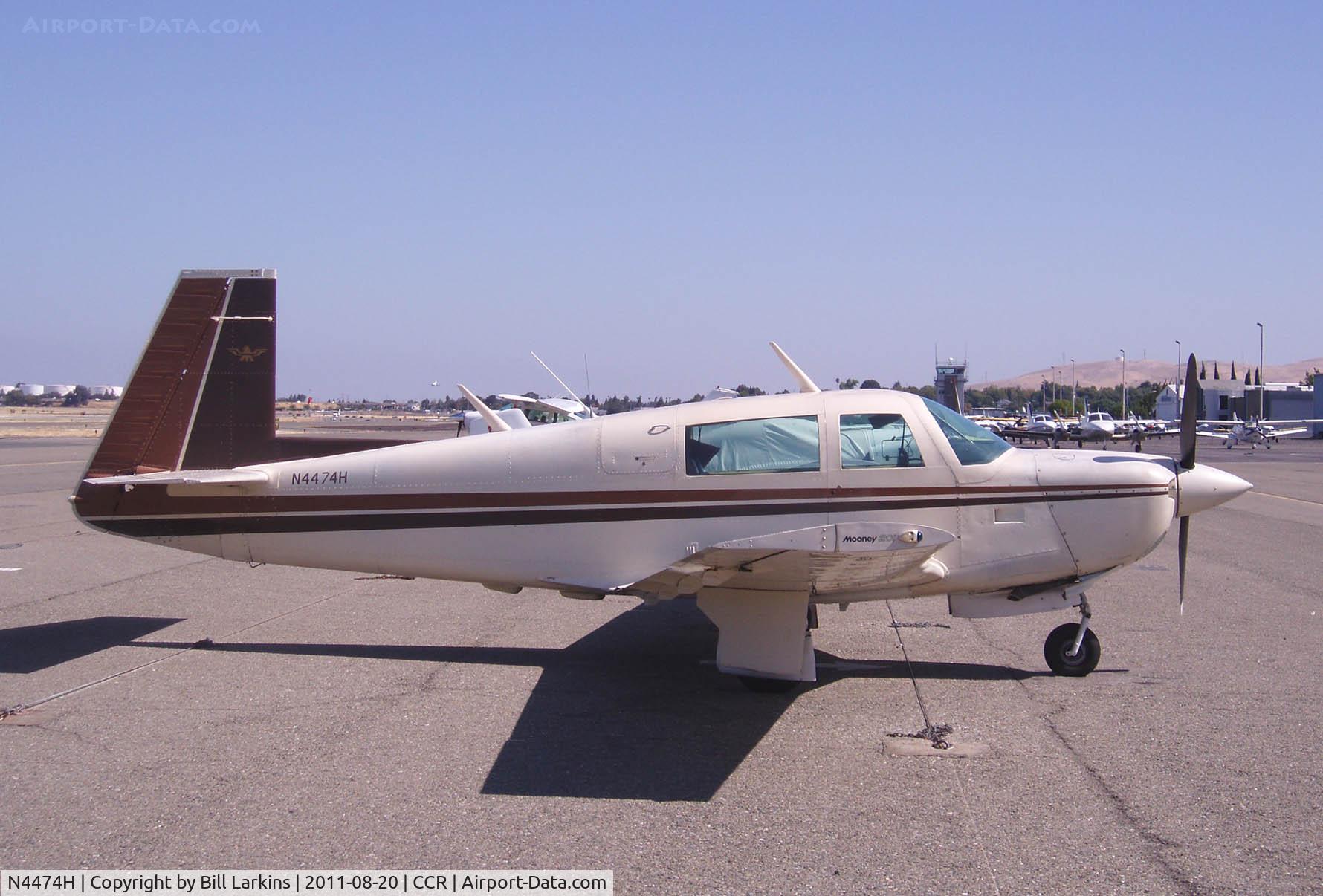 N4474H, 1978 Mooney M20J 201 C/N 24-0744, Visitor