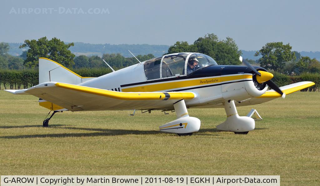 G-AROW, 1961 Jodel D-140B Mousequetaire II C/N 71, SHOT AT HEADCORN